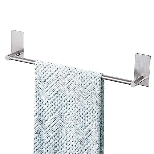 Sulfar Towel Rack Set with 3 Hook,304 Stainless Steel Towel Bar | Anti-rust Water-proof | Self-adhesive | Strong load-bearing | Sturdy | Toilet Bathroom Bath Towel Cleaning Tools Holder