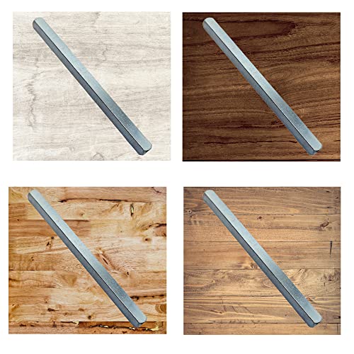 Universal Hardware 5mm x 160mm Bathroom Plain Bar Steel Spindle Door Windows Handle Spindles Silver Finish Sizes from 50mm to 160mm (Pack of 1)