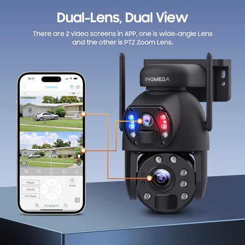 [Metal] 4G LTE Cellular Security Camera, 20X Optical Zoom, 6MP Dual-Lens, 20000mAh Battery Solar Powered, 10W Solar Panel,include 4G Card,cellular solar security camera