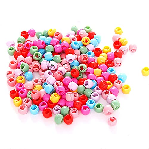 MLOLM 100 Mini Claw Hair Clips Rainbow Mini Hair Clip Tiny Plastic Plastic Hair Claws Hair Braids Maker Beads Head wear Hair Accessories for Girls Women
