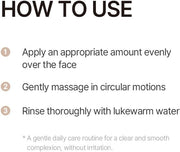 White Rice Exfoliating Ampoule, Gentle Daily Exfoliation & Moisture, Rice Ferment & Soy Oil, Smooth and Radiant Looking Complexion, Korean Skincare, 100 ml