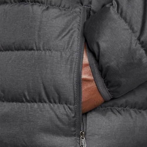 Eddie Bauer Men's CirrusLiite Down Hooded Jacket, Dk Smoke Htr, Large, Tall