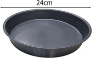 Non-Stick Round Cake Pan 24cm with Lock Baking Pan Leakproof Oven Bakeware for Cakes, Cheesecakes & Desserts