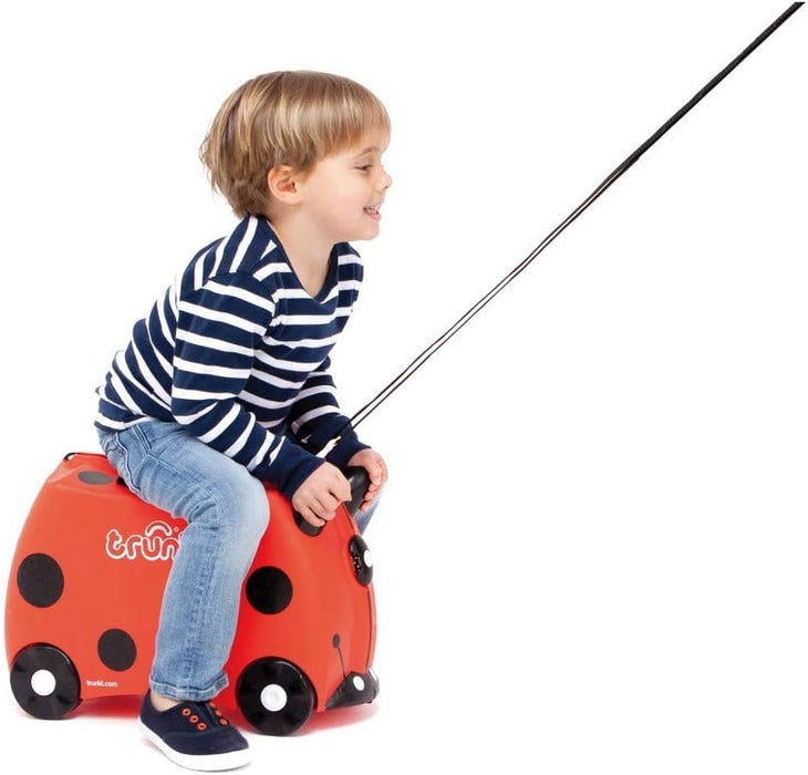 Trunki-Original Harley Ladybird Trolley 18 Litre - Red