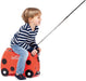 Trunki-Original Harley Ladybird Trolley 18 Litre - Red