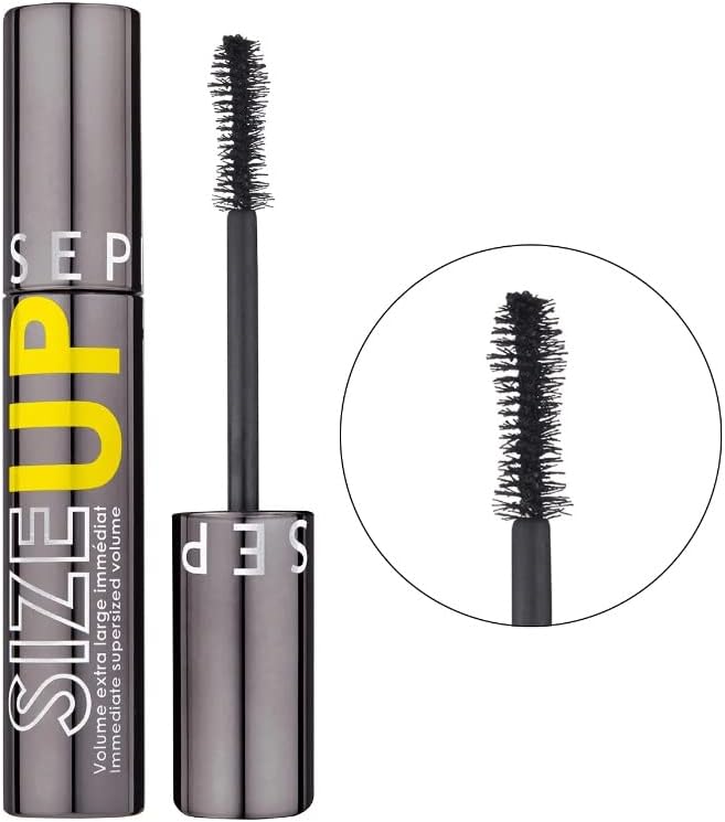 COLLECTION Size Up Mascara - Travel Size - Black 1 Count (Pack of 1)