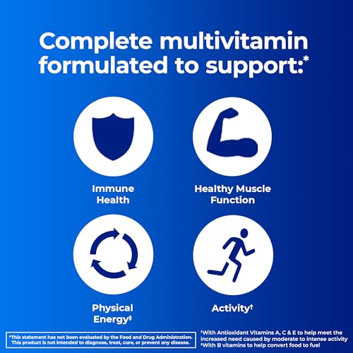 One A Day Menâ€™s Pro Edge Multivitamin, Supplement with Vitamins A, C, E, and B-Vitamins for Energy Support and Vitamin D and Magnesium for Healthy Muscle Function, 50 count