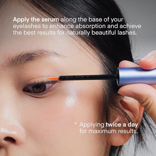 TEREZ & HONOR Natural Eyelash Growth Serum and Brow Enhancer to Grow Thicker, Longer Lashes for Long, Luscious Lashes and Eyebrows[3ml] 3ml