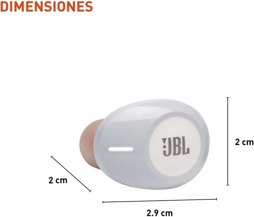 JBL Tune 125TWS True Wireless In-Ear Headphones - JBL Pure Bass Sound, 32H Battery, Bluetooth, Fast Pair, Comfortable, Wireless Calls, Music, Native Voice Assistant, Android and iOs Compatible (Black)