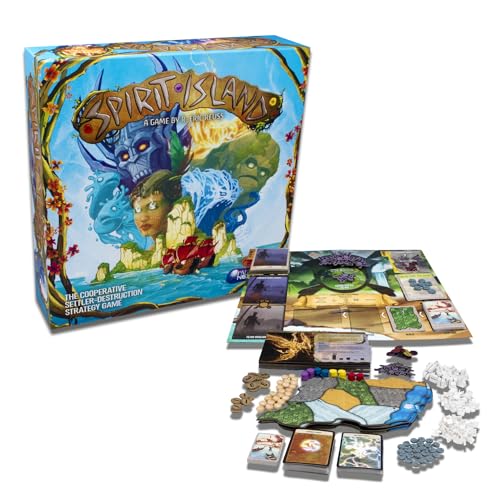 Greater Than Games Spirit Island Core Board Game, Multi-colored