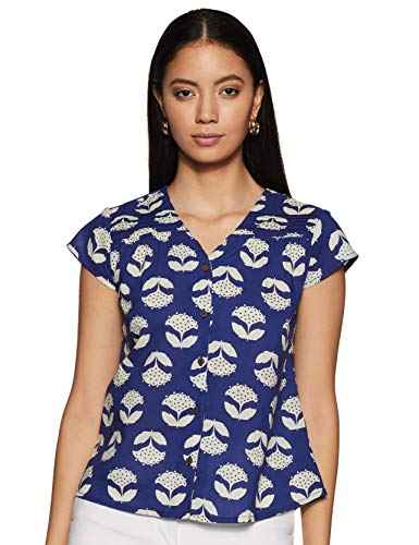 Amazon Brand - Symbol Women's Solid Regular Fit Top
