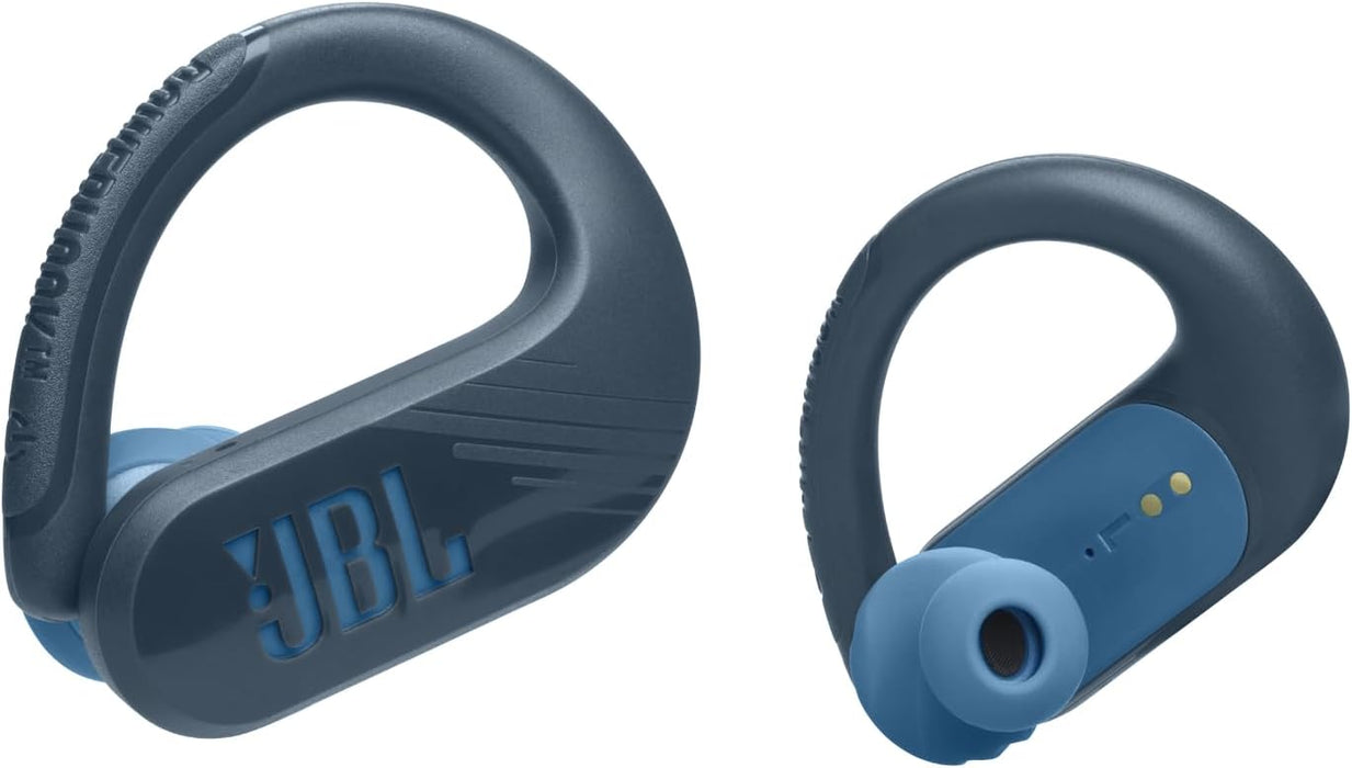 JBL Endurance Peak 3 Dust and Water Proof True Wireless Active Earbuds, JBL Pure Bass Sound, 50H Battery Hours, Ambient Aware & Talk Thru, 4-Mic Technology, Powerhook Design - Black, JBLENDURPEAK3BLK