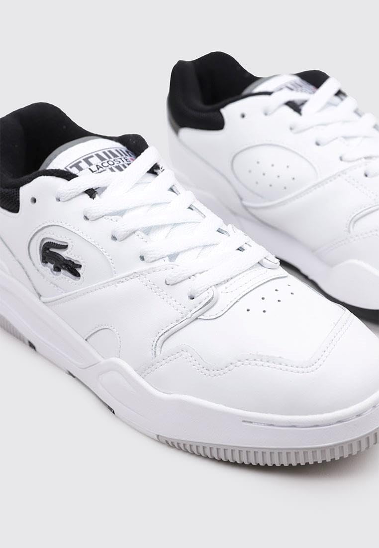 Men's Casual Sneakers, Multicolor (White/Black), 25.5 cm