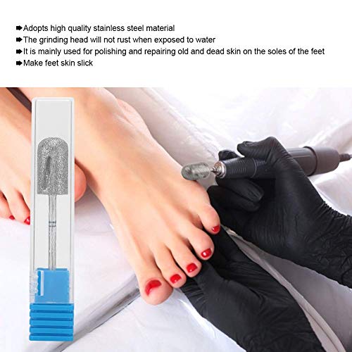 TERRIFI Nail Drill Bits, 3/32'' (2.35mm) Diamond Cuticle Electric Nail File and Ceramic Acrylic Gel Nail Bit Kit, Acrylic Nail Art Tools, Carbide Cuticle Remover Bits for Manicure Pedicure, Home Salon