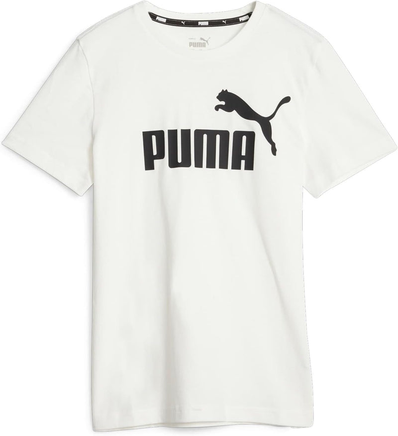 unisex-child ESS Logo Tee B Lifestyle Kids Shirts - Warm White