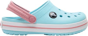 Crocs Toddlers' Crocband Clog unisex-child Clog - Ice Blue/White