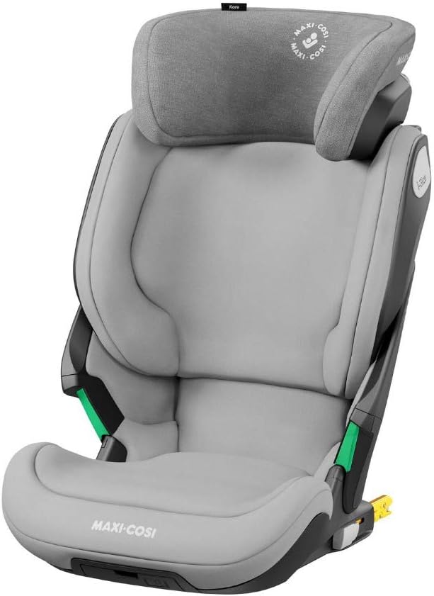 Maxi-Cosi Kore i-Size Child Car Seat, Quick And Easy Buckle Up, Superior Side Protection, Grows With Your Child, 3.5-12 Years, Authentic Grey, 2 Year Warranty
