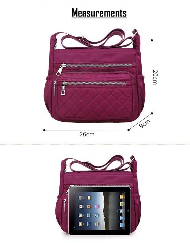 Women Bags Purse Crossbody Bag for Women | Shoulder Messenger Bag for Girls | Waterproof Nylon Handbag