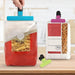 Chip Clips, 8 Pack Assorted Sizes Colors Food Bag Clips, Upgrade Wide Open Bag Clips for Food Storage with Air Tight Seal Grip (4 x L, 4 x S)
