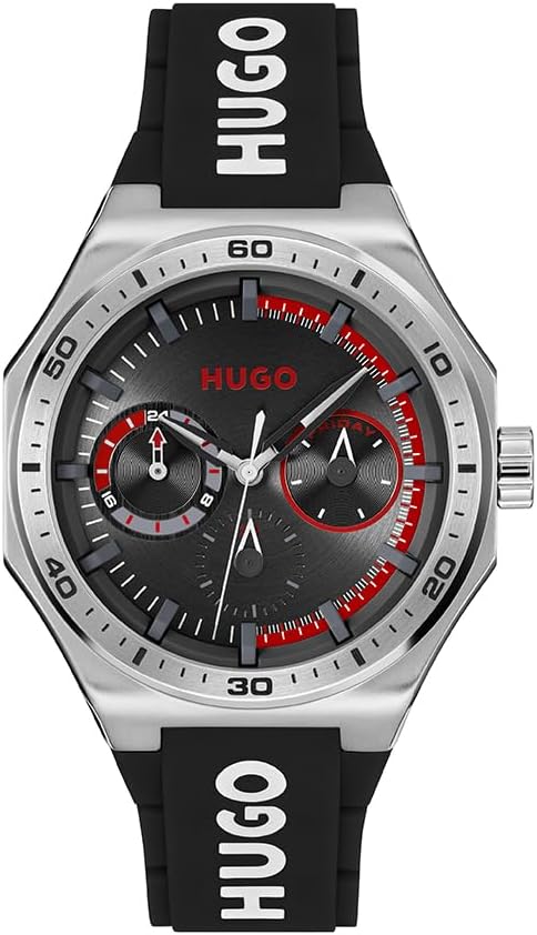 Hugo GRAIL SPORT Men Watch, Analog - BLACK / BLACK