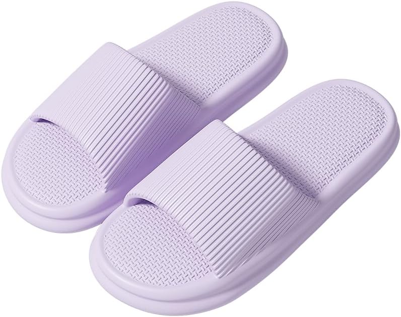 JIJIe Slippers for Men & Women, Soft Lightweight EVA Non-Slip, Perfect for Indoor, Bathroom, and Beach Use