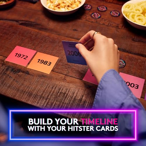 Jumbo Hitster - The Music Party Board Game, 2-10 Players, 300+ Iconic Hits - Great for Game Nights, Date Nights, Parties, Adult and Family Games (UK Edition)