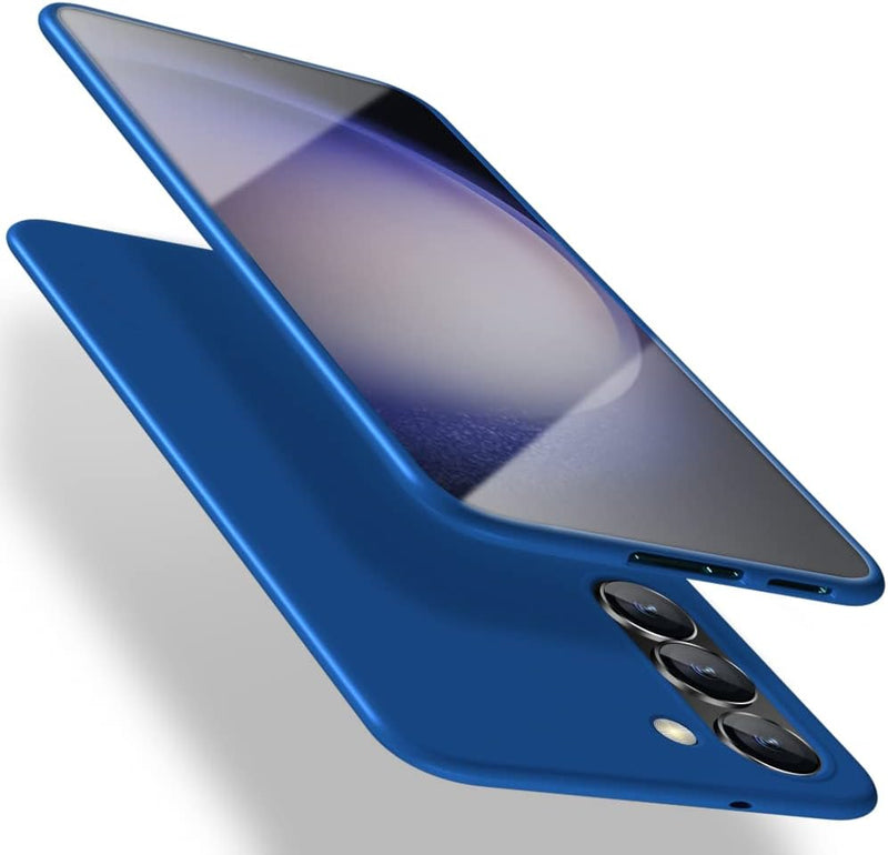 X-Level Samsung Galaxy S23 Ultra Case Slim Fit Soft TPU Super Thin Guardian Series S23 Ultra Phone Back Cover Light Protective Matte Finish Coating Cases-Blue - Galaxy S23 Blue