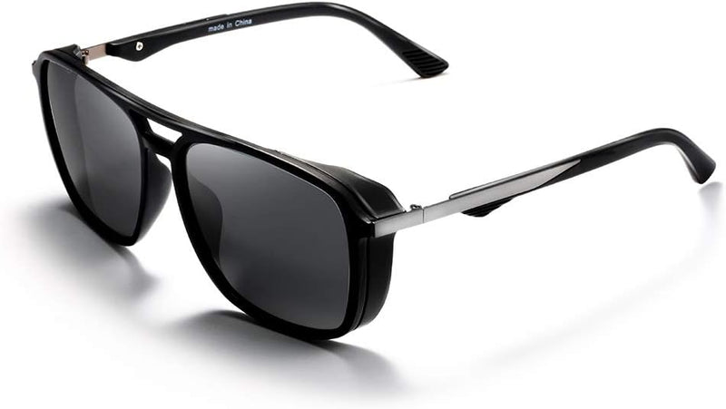 Kimorn Polarized Sunglasses For Men Square Frame Unisex Outdoor Sports Goggle Classic K0623