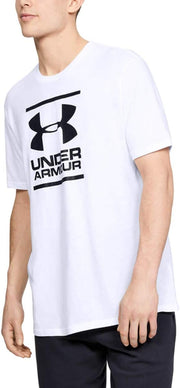 Men's UA Gl Foundation Ss T-Shirt - White / / Black