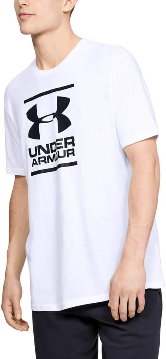 Men's UA Gl Foundation Ss T-Shirt - White / / Black