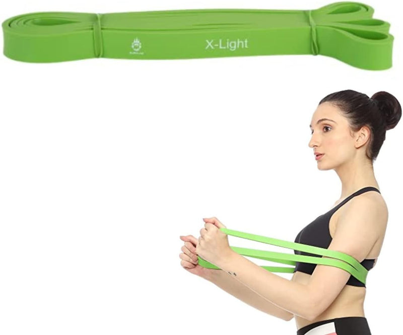 Burnlab Resistance Bands (Choose from 8 Different Sizes from 8Kg - 116Kg), Pull Up Assistance Bands for Exercise, Chin Ups, Powerlifting, Training, Gyms, Home Fitness - for Men and Women