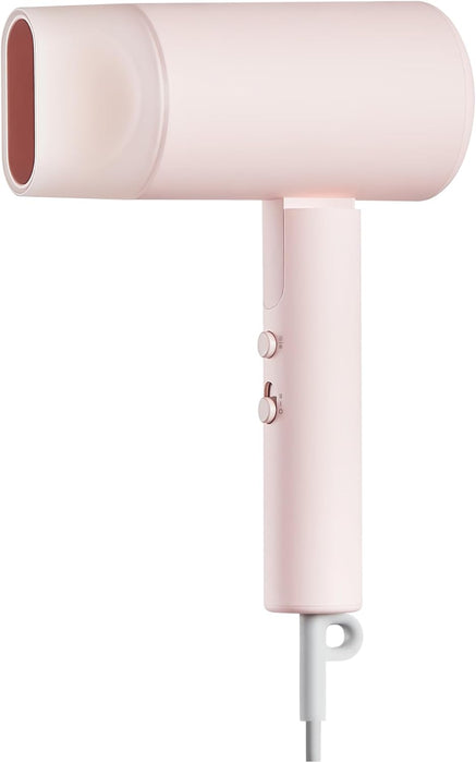 Xiaomi Compact Hair Dryer H101 Compact Ultra Light Weight and foldable| Hot/Cold Air Alternating Mode | Multiple air flow modes | 50 million* negative ions| A dual overheat protection mechanism| Pink