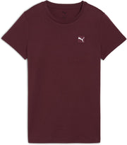 womens ESS ELEVATED Tee Ruby Shimmer T-Shirt - Ruby Shimmer
