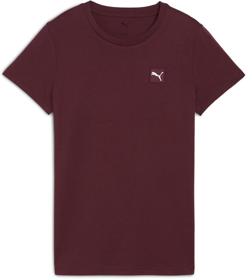 womens ESS ELEVATED Tee Ruby Shimmer T-Shirt - Ruby Shimmer