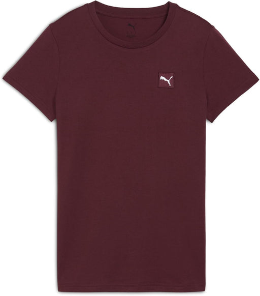 womens ESS ELEVATED Tee Ruby Shimmer T-Shirt - Ruby Shimmer