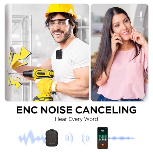 INSMY Wearable Bluetooth Speakers,IP67 Waterproof,Clip-On Portable Small Personal Speaker/Clean Sound/Stereo Pair/Wireless 5.4/ENC Built-in Mic/Lightweight for Outdoor Golf Work Pool (Black)