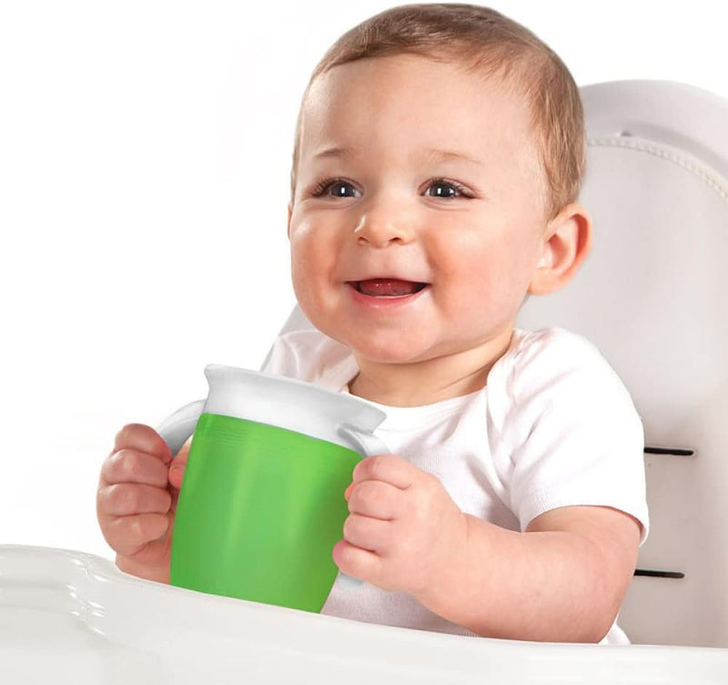 Munchkin 7oz Miracle® 360° Trainer Cup - 2pk (Blue/Green)