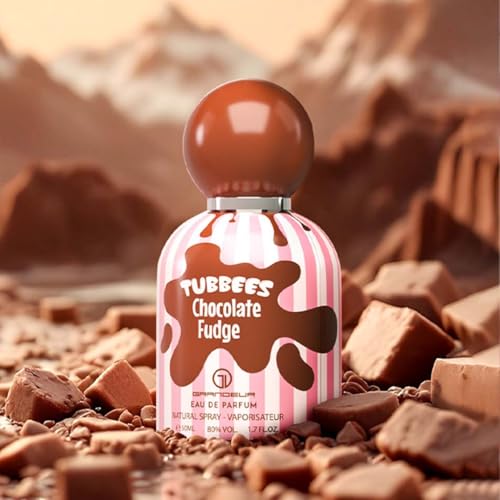Grandeur Tubbees Perfume 50ML - Chocolate Fudge | Unisex Kid-Friendly Gourmand-Inspired Fragrance