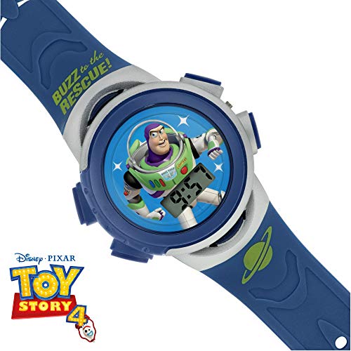 Toy Story Boy's Digital Quartz Watch with Rubber Strap TYM4009ARG