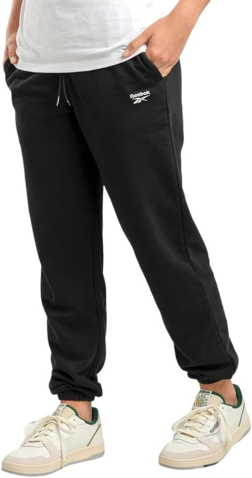 Women's Reebok Id Small Logo Sweatpants - BLACK
