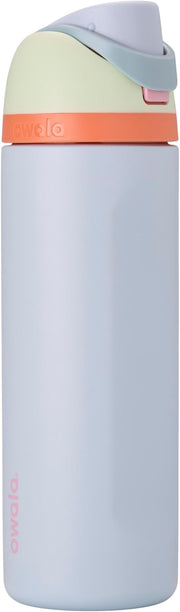 FreeSip - Stainless Steel - 24-oz. - Mint/Purple (Beach House) (Amazon) (A7) - 24 Ounces Beach House