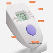 Stair ClimberFoldable Step MachineHeight Adjustable Stepper with LCD Display and HandlebarVertical Climbing Cardio Exercise Machine for Home and Office Exercises