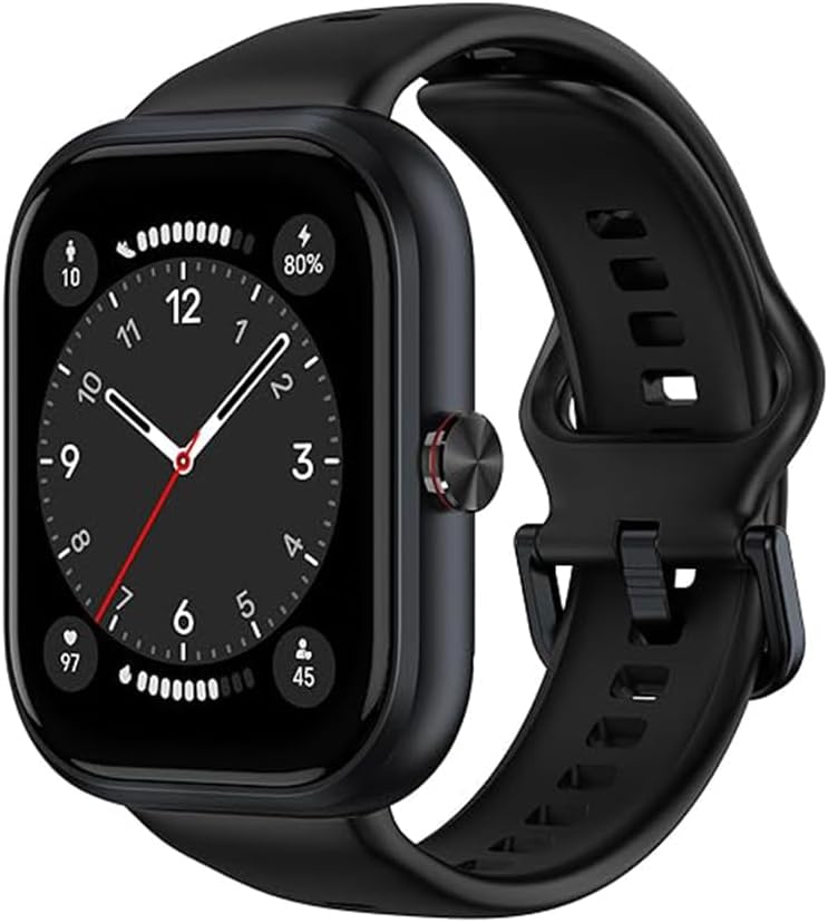 HONOR CHOICE Smart Watch, 1.95 inch AMOLED, Spo2, Bluetooth Calling, GPS, 12 Days Standy,5ATM, Compatible with Android and iOS, White