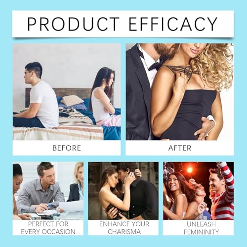 NALACAL Pheromone Cologne for Men | Long-Lasting Fresh & Warm Fragrance | Portable 10ML Roll-On Perfume Oil | Ideal for Pulse Points | Confidence-Boosting Scent | Attracts Women (2PCS)