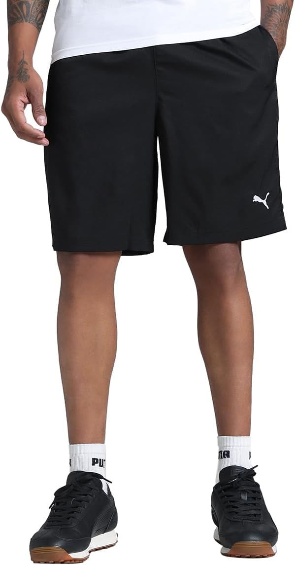 mens ESS Woven Shorts Woven Shorts - PUMA Black