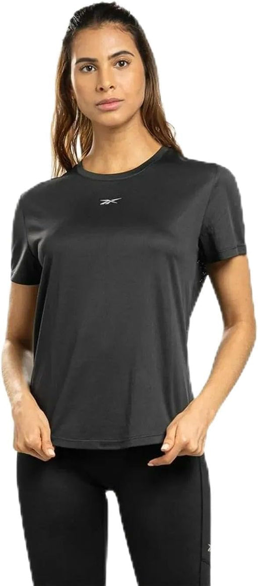Women's Running T-Shirt - NIGHT BLACK