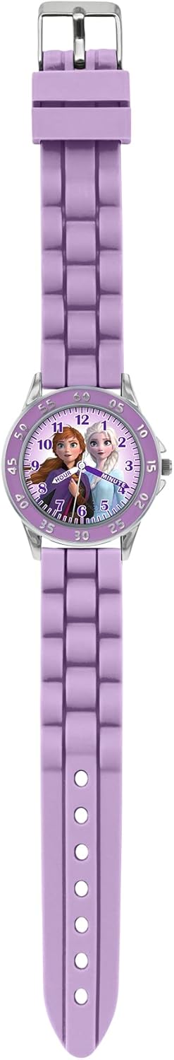 Disney Frozen 2 Purple Silicon Strap Watch FZN9505