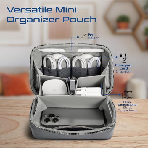 Promate Mens Velvena Tech Organizer Pouch