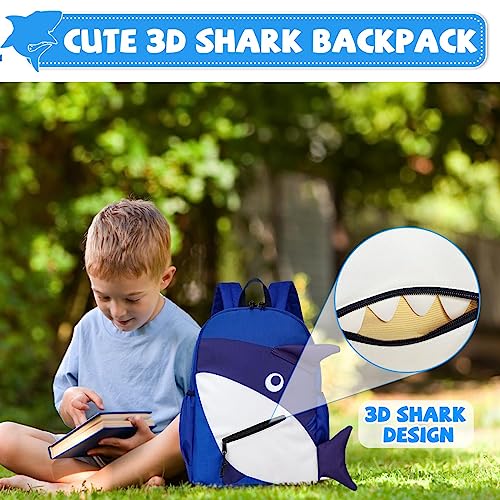 VASCHY Toddler Kids Backpack,Cute Lightweight Schoolbag for Little Children Preschool Boys Girls Bookbag with Chest Strap 3D Shape