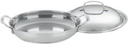 Cuisinart 744-24 Chef's Classic Stainless Stockpot with Cover, 6-Quart - Everyday Pan w/Medium Dome Cover